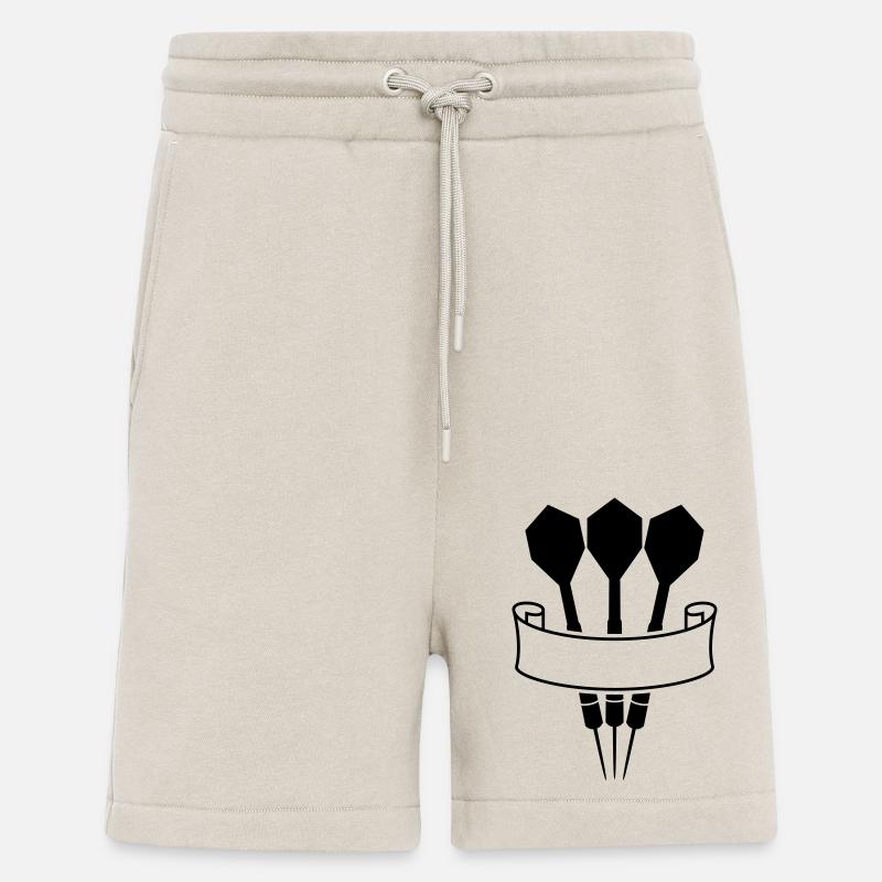 Dart Banner Logo - Shorts - made by SPREAD - WARM CLAY