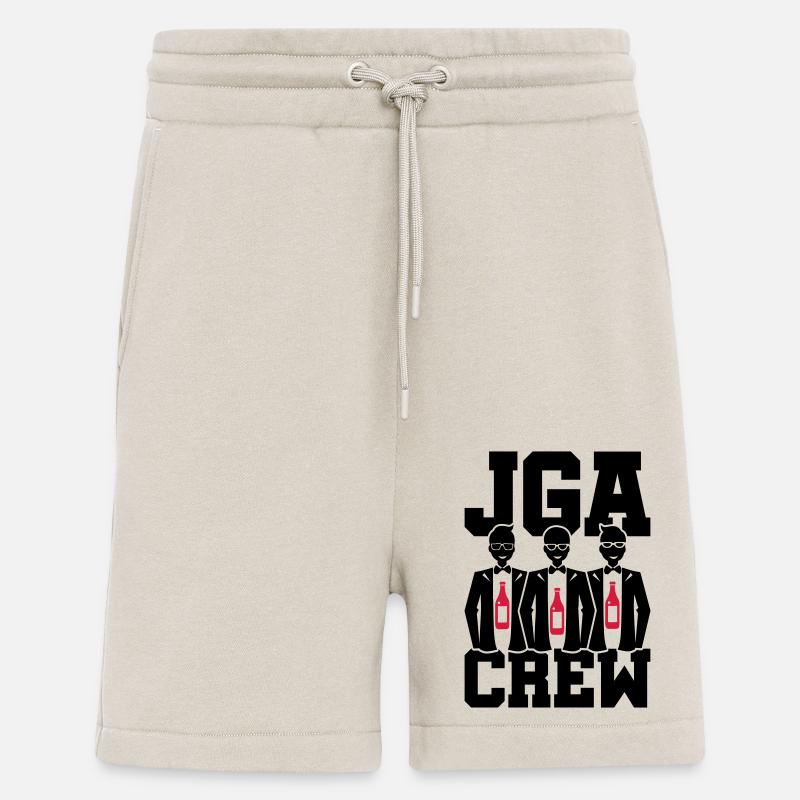 Junggesellenabschied Crew - Shorts - made by SPREAD - WARM CLAY