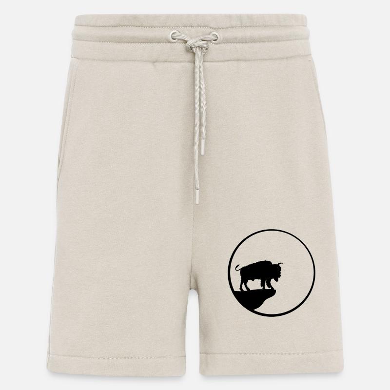 Bison Klippe Mond - Shorts - made by SPREAD - WARM CLAY