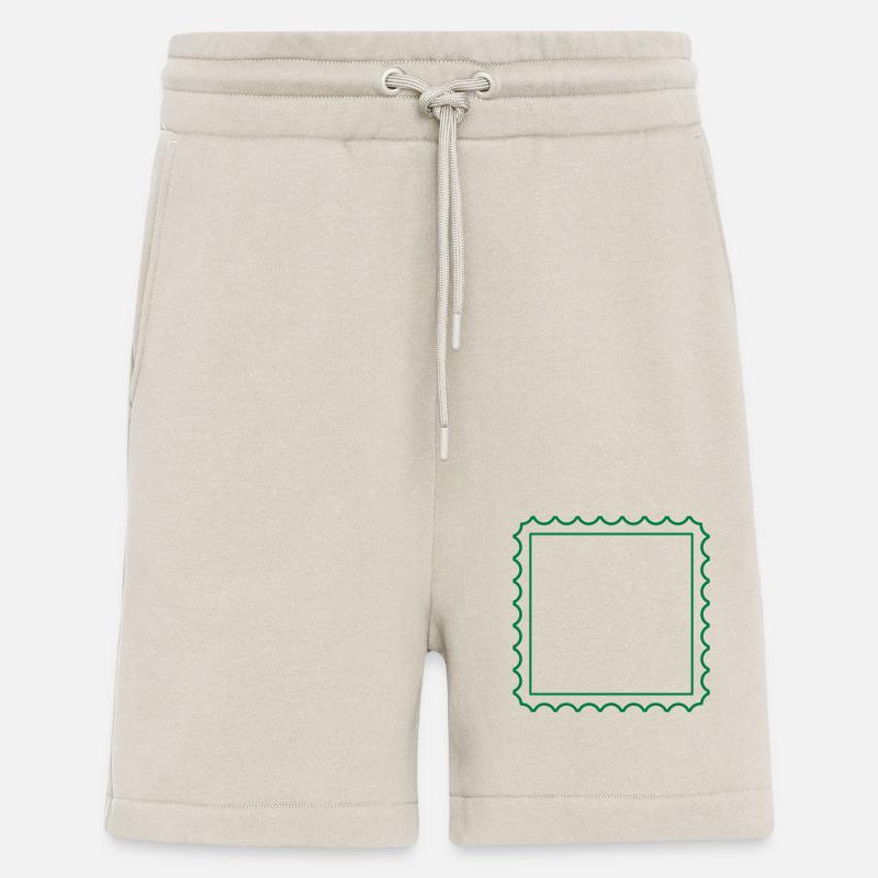 Square postage stamp - Shorts - made by SPREAD - WARM CLAY