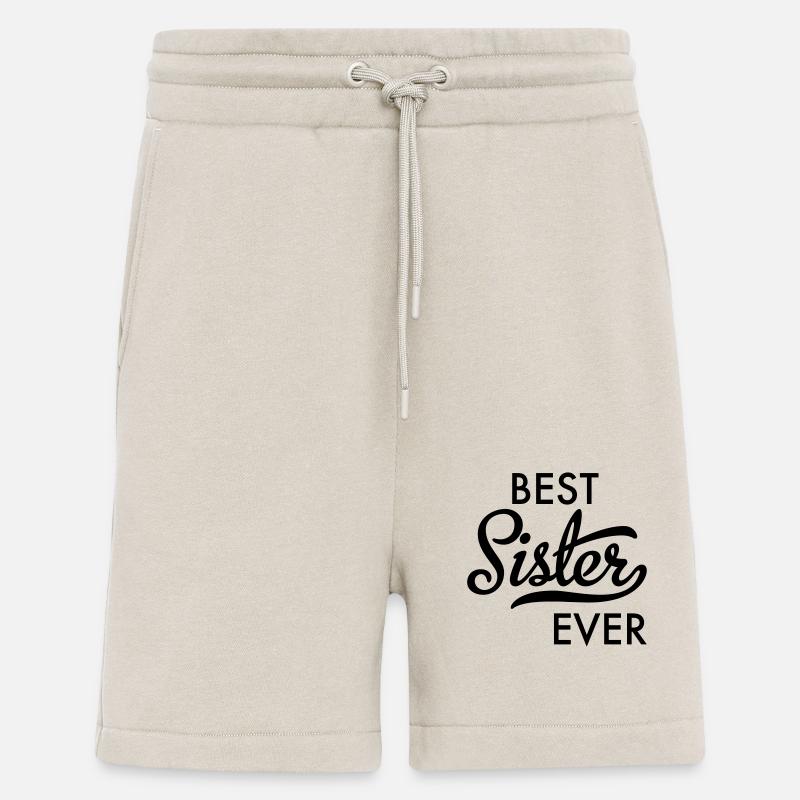 Beste Schwester - Shorts - made by SPREAD - WARM CLAY