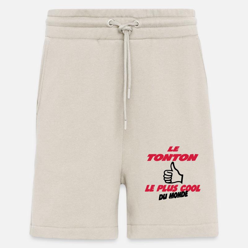 DER COOLSTE ONKEL DER WELT - Shorts - made by SPREAD - WARM CLAY