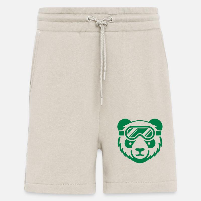 Pandabär Skibrille - Shorts - made by SPREAD - WARM CLAY