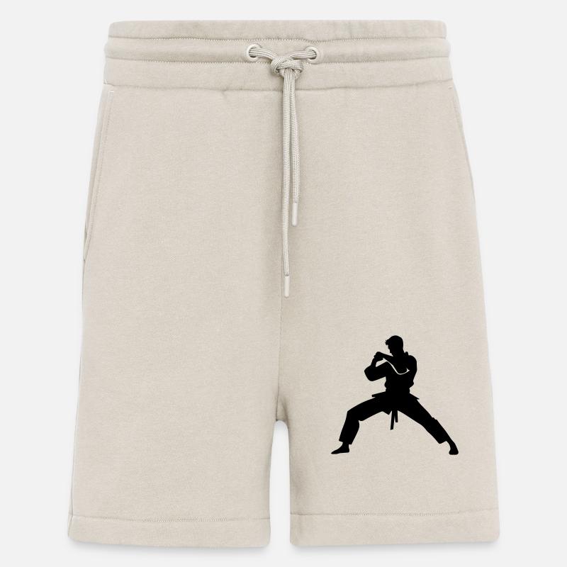 Karate Mann Symbol - Shorts - made by SPREAD - WARM CLAY
