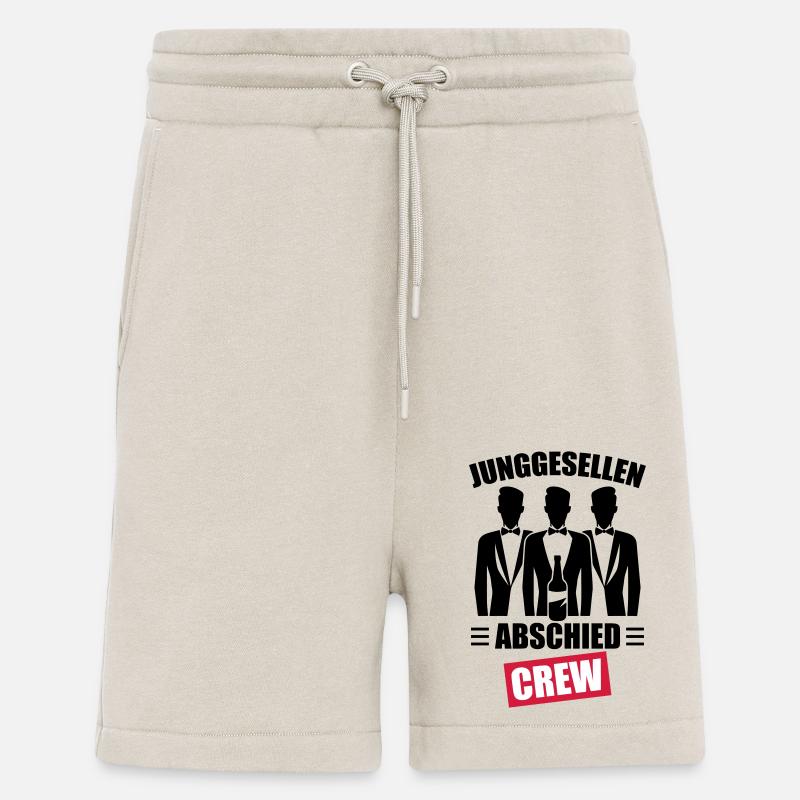 Junggesellenabschied Jga Crew - Shorts - made by SPREAD - WARM CLAY