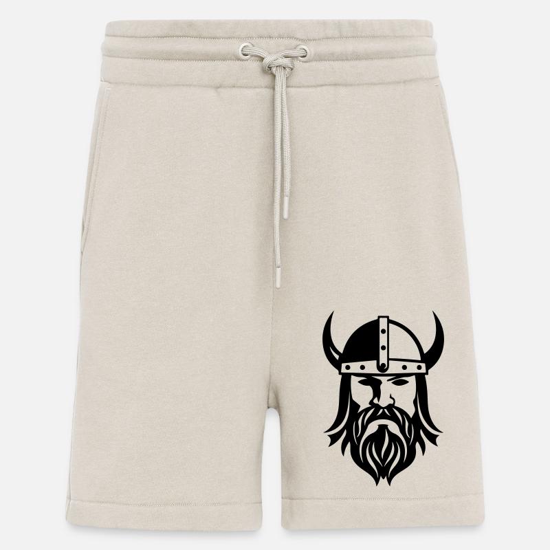 Wikinger Kopf Krieger Valhalla Odin - Shorts - made by SPREAD - WARM CLAY