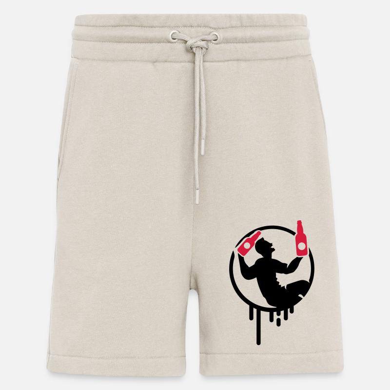 Bier Trinken Party - Shorts - made by SPREAD - WARM CLAY