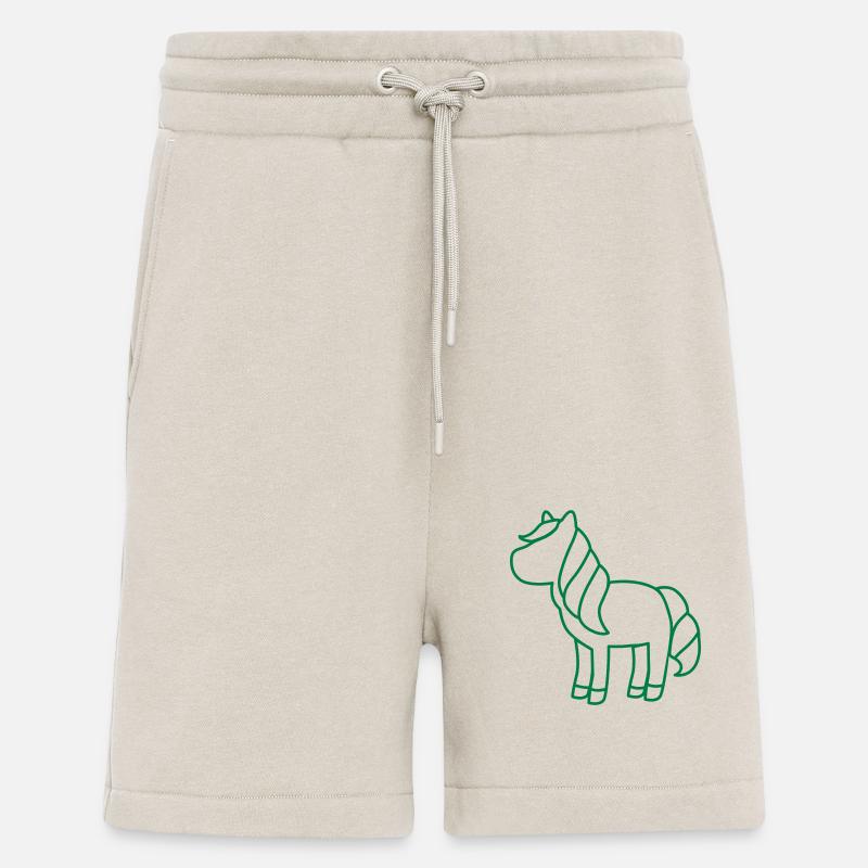 Leeres stehendes Einhorn - Shorts - made by SPREAD - WARM CLAY