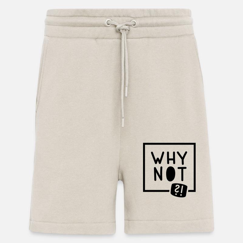 Why not?! - Shorts - made by SPREAD - WARM CLAY