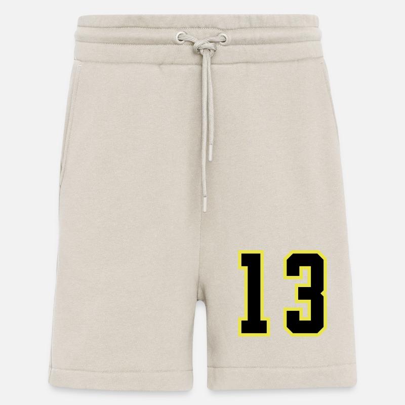 Maillot à 13 numéros - Short bio décontracté fabriqué en UE - WARM CLAY