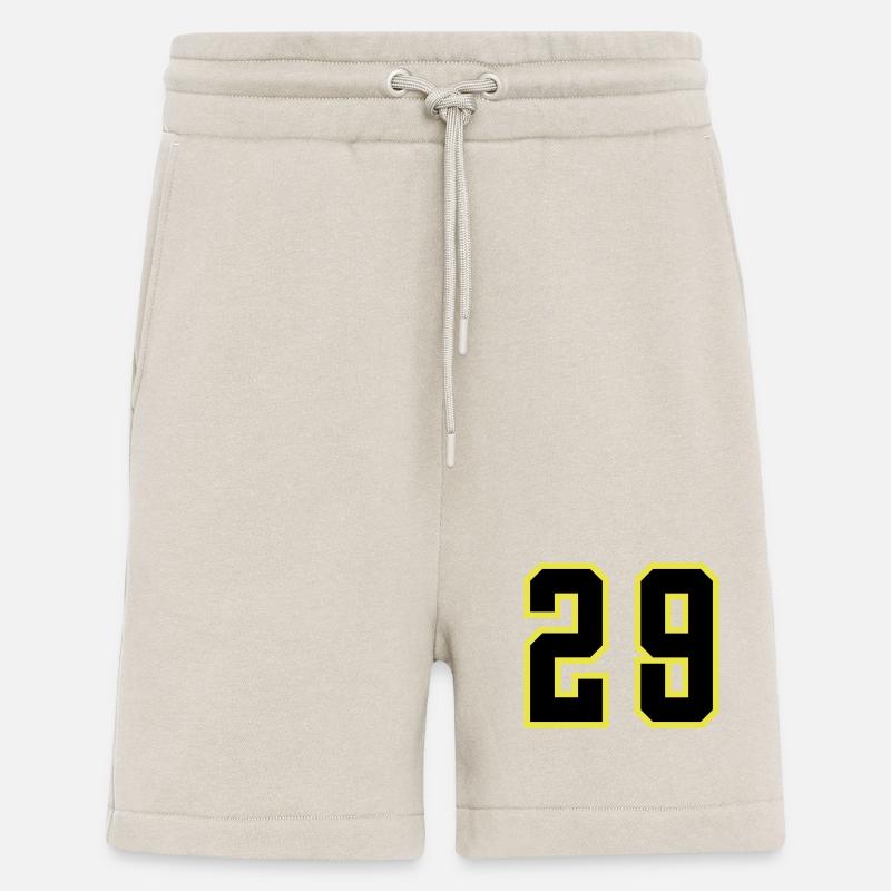 Maillot à 29 numéros - Short bio décontracté fabriqué en UE - WARM CLAY