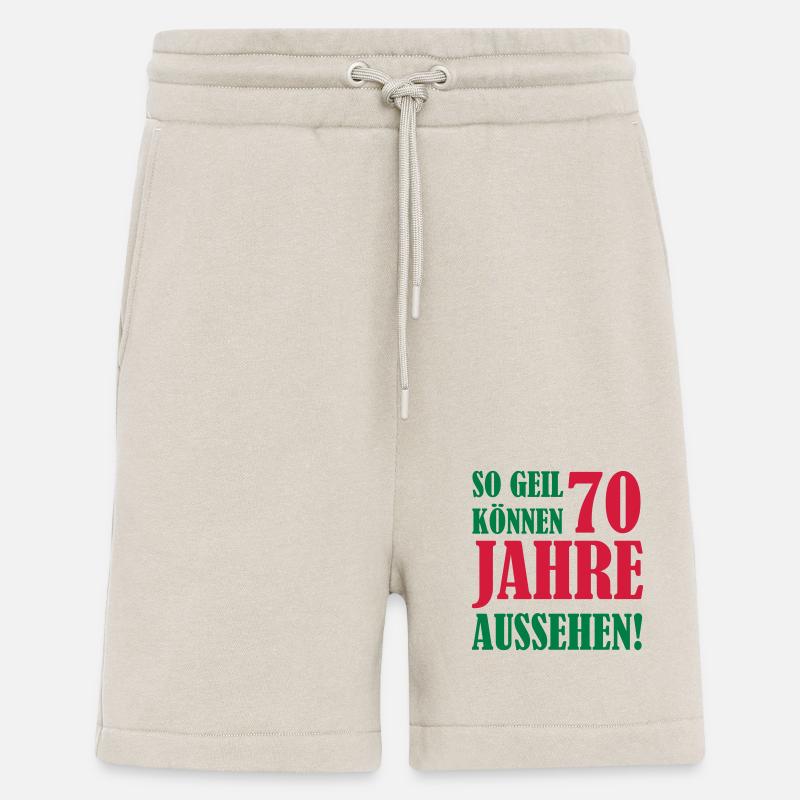 70 jahre - Shorts - made by SPREAD - WARM CLAY