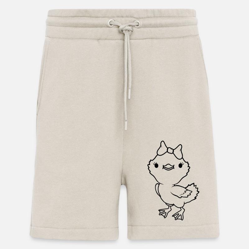 Mädchen süßes Chick Schleife - Shorts - made by SPREAD - WARM CLAY