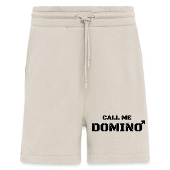 Appelez-moi Dominoes, pas dominatrice - Short bio décontracté fabriqué en UE - WARM CLAY - Devant