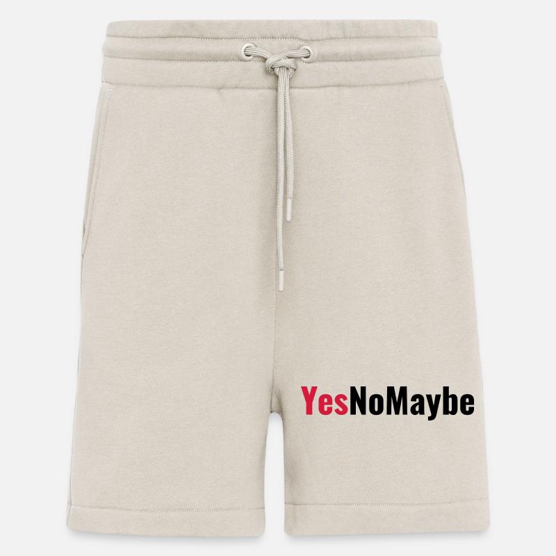 Yes No Maybe Verlobungsantrag - Shorts - made by SPREAD - WARM CLAY
