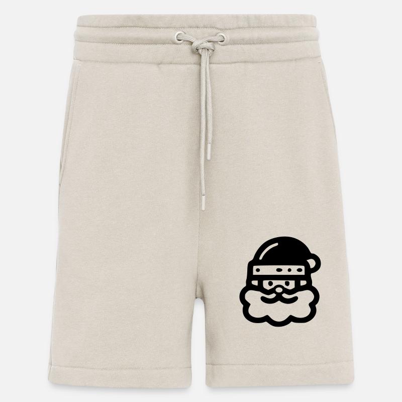 Icône du Père Noël - Short bio décontracté fabriqué en UE - WARM CLAY
