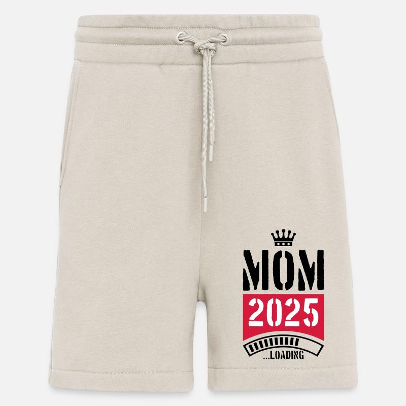 Mama 2025 Loading Mom - Shorts - made by SPREAD - WARM CLAY