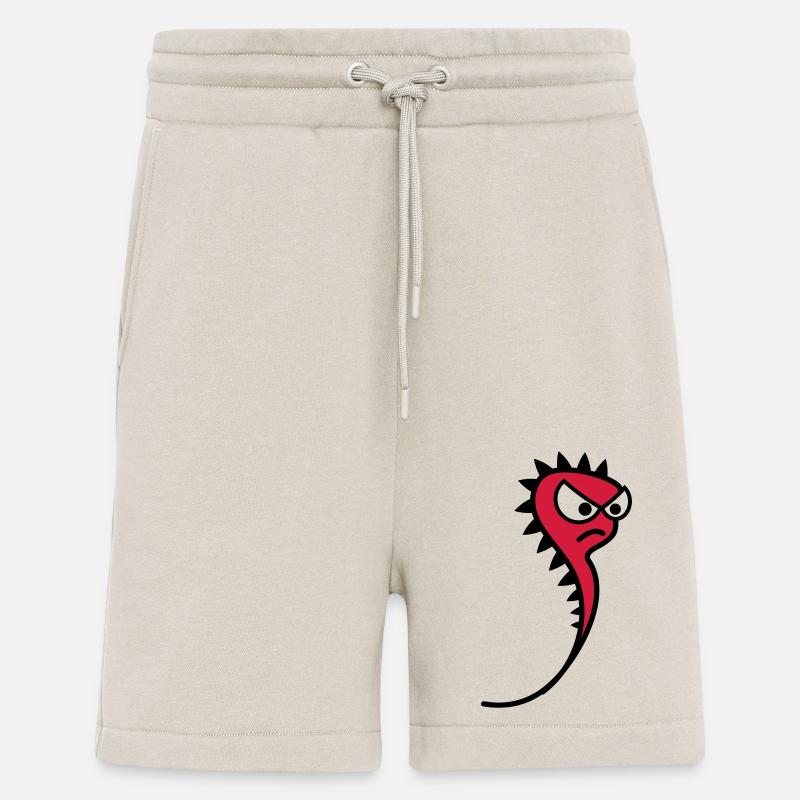 Evil sperm - Shorts - made by SPREAD - WARM CLAY