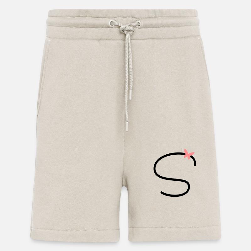 Buchstabe S Schmetterlingsbuchstabe - Shorts - made by SPREAD - WARM CLAY