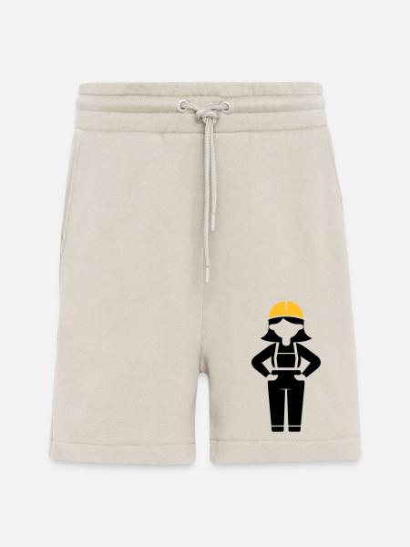 Bauarbeiter Frau - Shorts - made by SPREAD - WARM CLAY