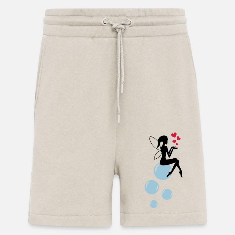 Fairy Soap Bubbles 02 - Shorts - made by SPREAD - WARM CLAY