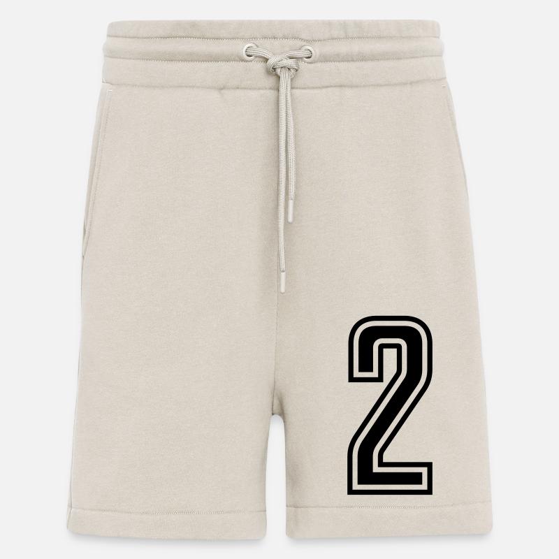 2 - Short bio décontracté fabriqué en UE - WARM CLAY