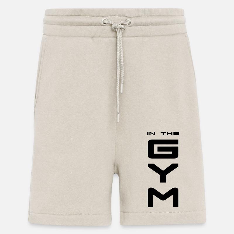 Dans le GYM - noir - Short bio décontracté fabriqué en UE - WARM CLAY