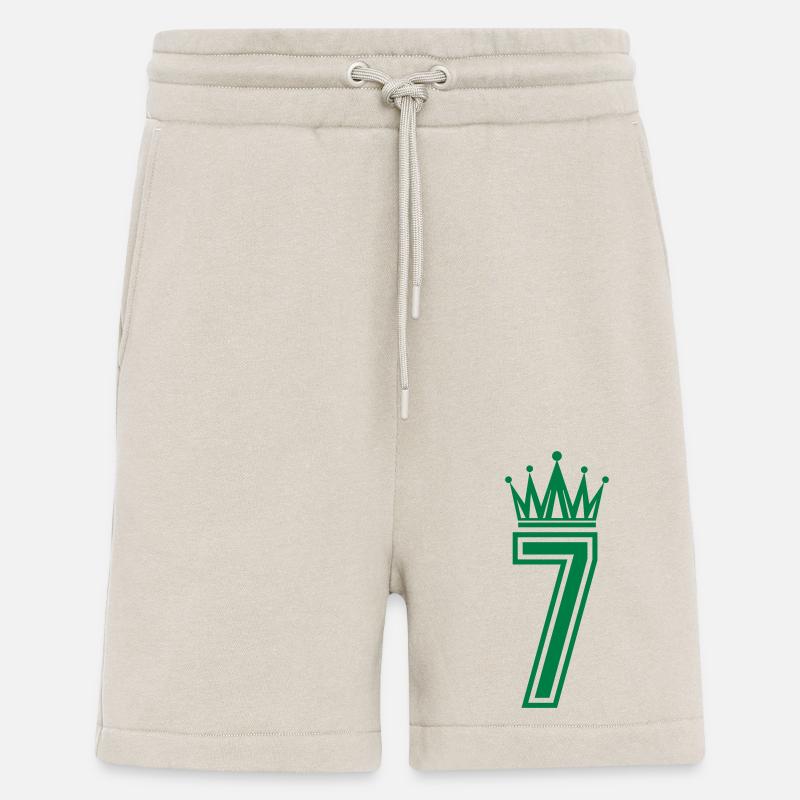 7 Couronne - Short bio décontracté fabriqué en UE - WARM CLAY
