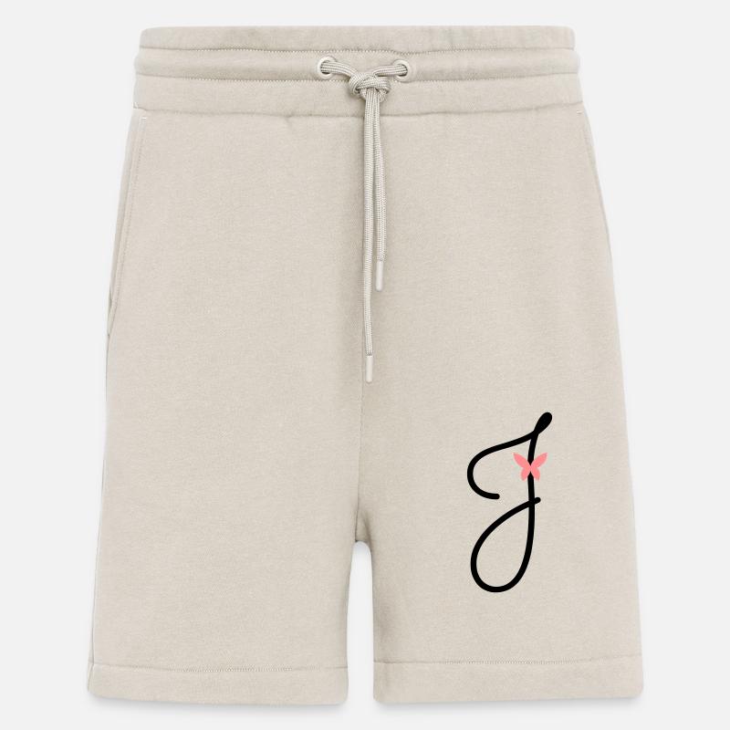 Buchstabe J Schmetterlingsbuchstabe - Shorts - made by SPREAD - WARM CLAY