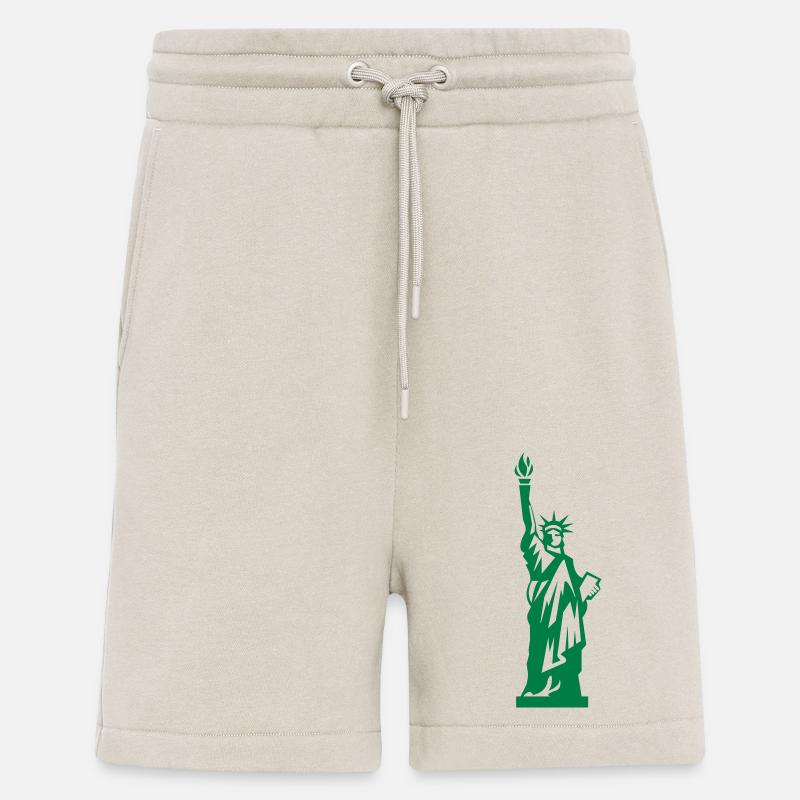 Statue - Short bio décontracté fabriqué en UE - WARM CLAY