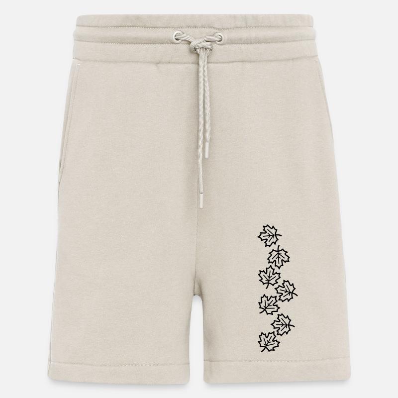 Maple Leaf Leaves Autumn Icon - Shorts - made by SPREAD - WARM CLAY