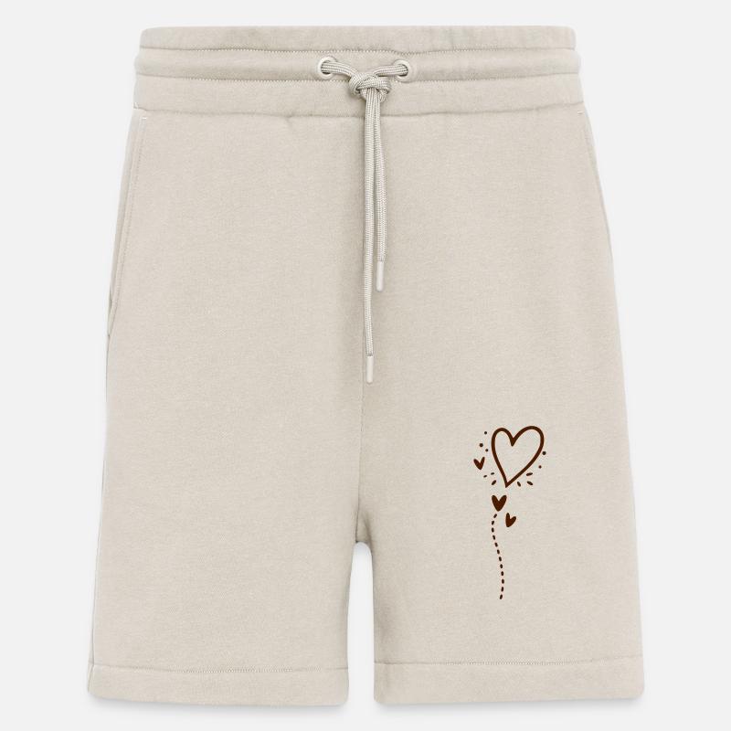 Herz Luftballon - Shorts - made by SPREAD - WARM CLAY