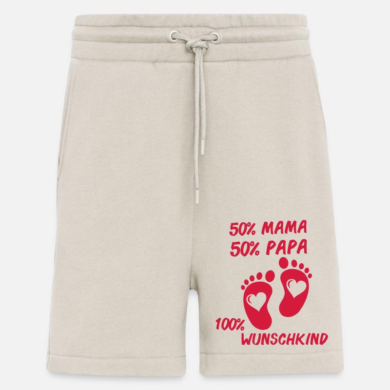 100 Wunschkind 001 - Shorts - made by SPREAD - WARM CLAY