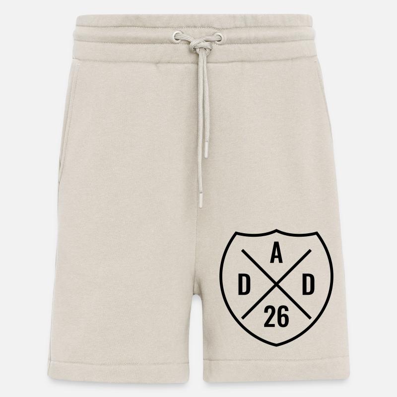 Dad 2026 Wappen - Shorts - made by SPREAD - WARM CLAY