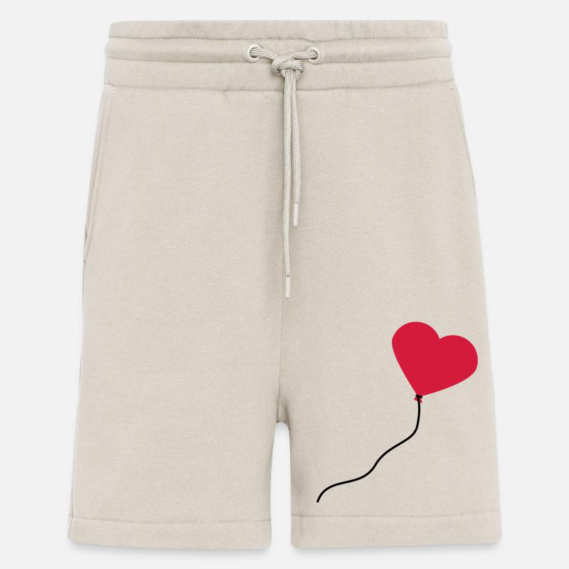 herzluftballon_2c - Shorts - made by SPREAD - WARM CLAY