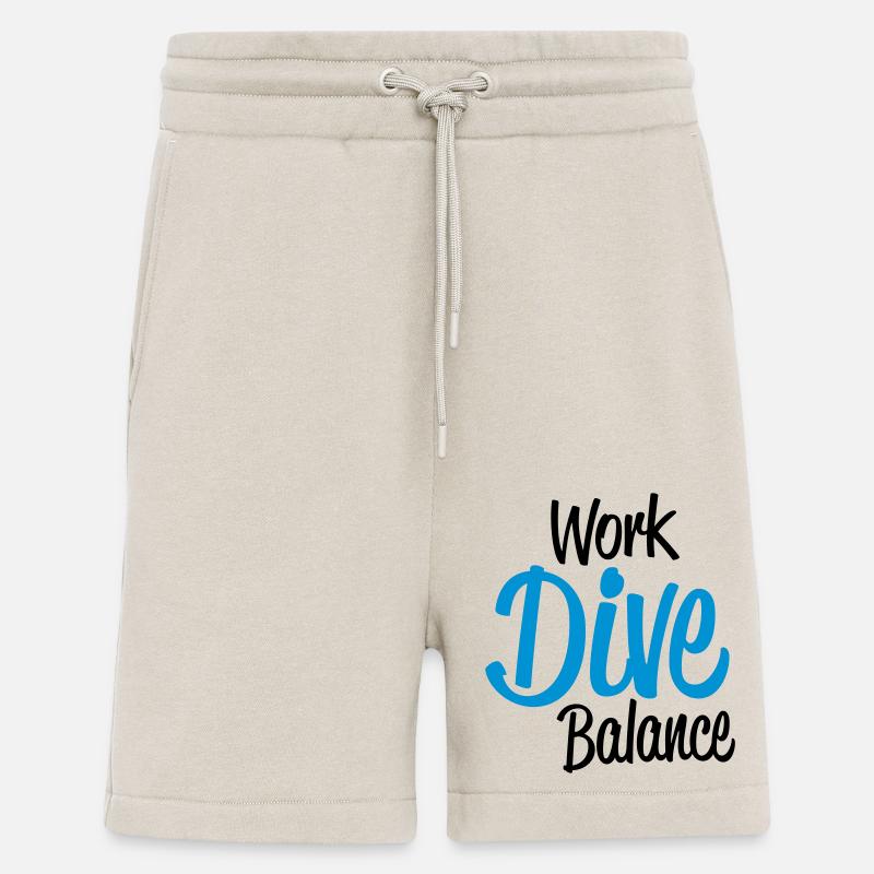 plongée - Short bio décontracté fabriqué en UE - WARM CLAY