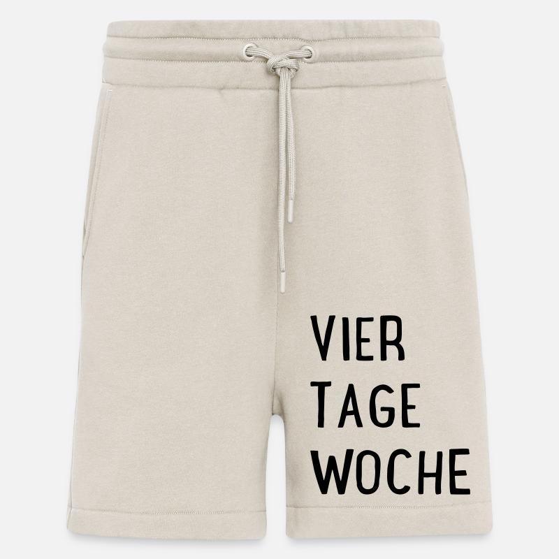 Four days a week - Shorts - made by SPREAD - WARM CLAY