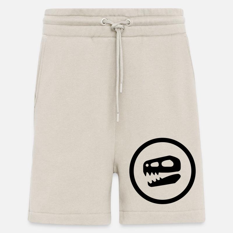 Dinosaurier Schädel Geschenk - Shorts - made by SPREAD - WARM CLAY