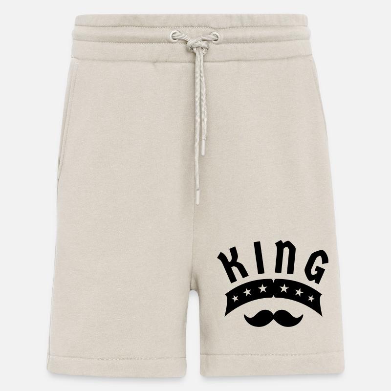 King Krone König Geschenk - Shorts - made by SPREAD - WARM CLAY