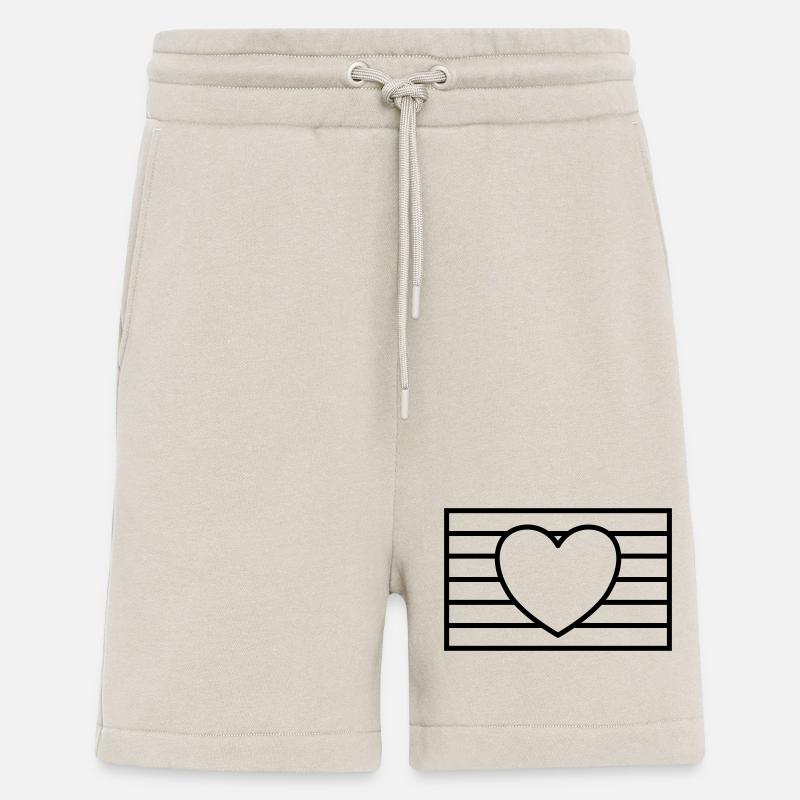 Abstrakte LGBTQ Regenbogenfahne - Shorts - made by SPREAD - WARM CLAY