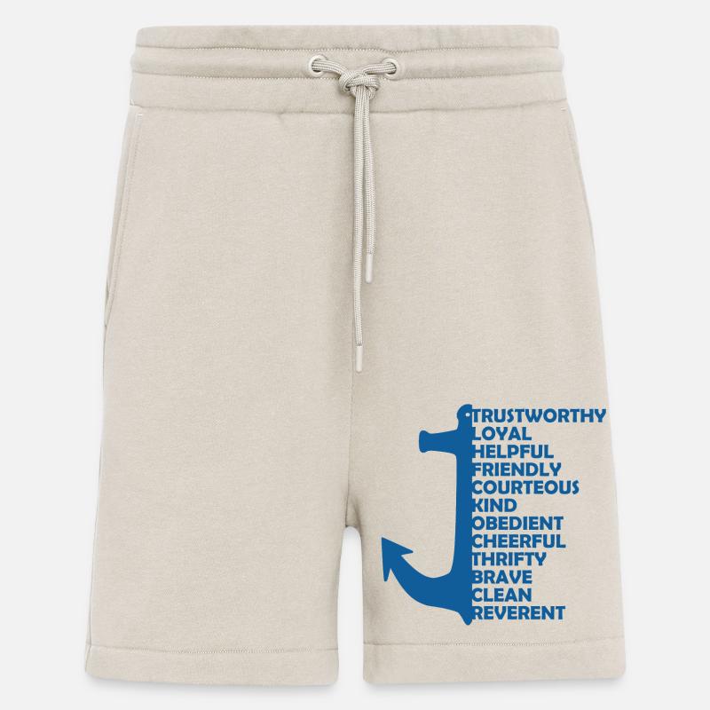 Scouts de mer Loi Vœu - Short bio décontracté fabriqué en UE - WARM CLAY
