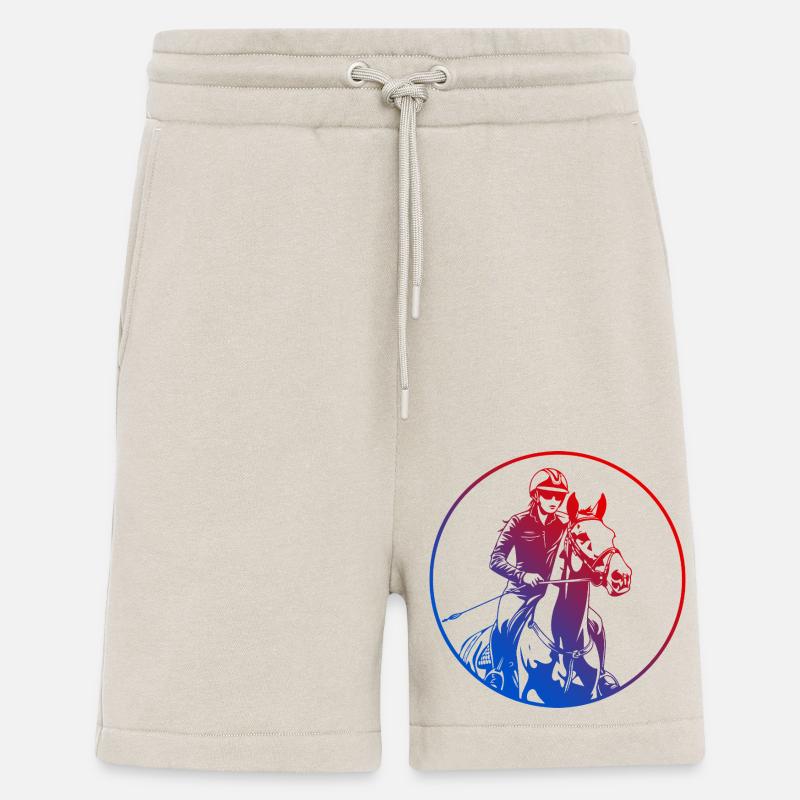 Reiten Pferd Silhouette Bunt - Shorts - made by SPREAD - WARM CLAY