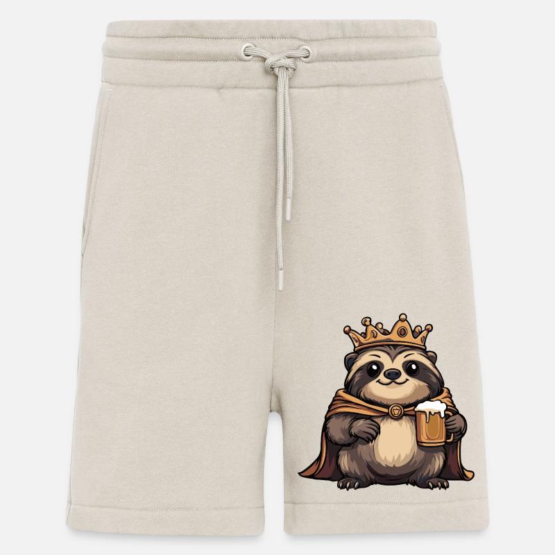 Faultier Bier Lustig - Shorts - made by SPREAD - WARM CLAY