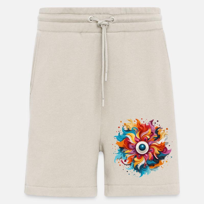 Couleur Œil - Short bio décontracté fabriqué en UE - WARM CLAY