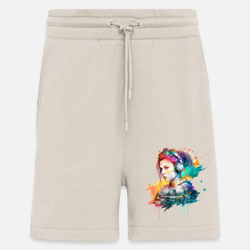 Farb DJane - Shorts - made by SPREAD - WARM CLAY