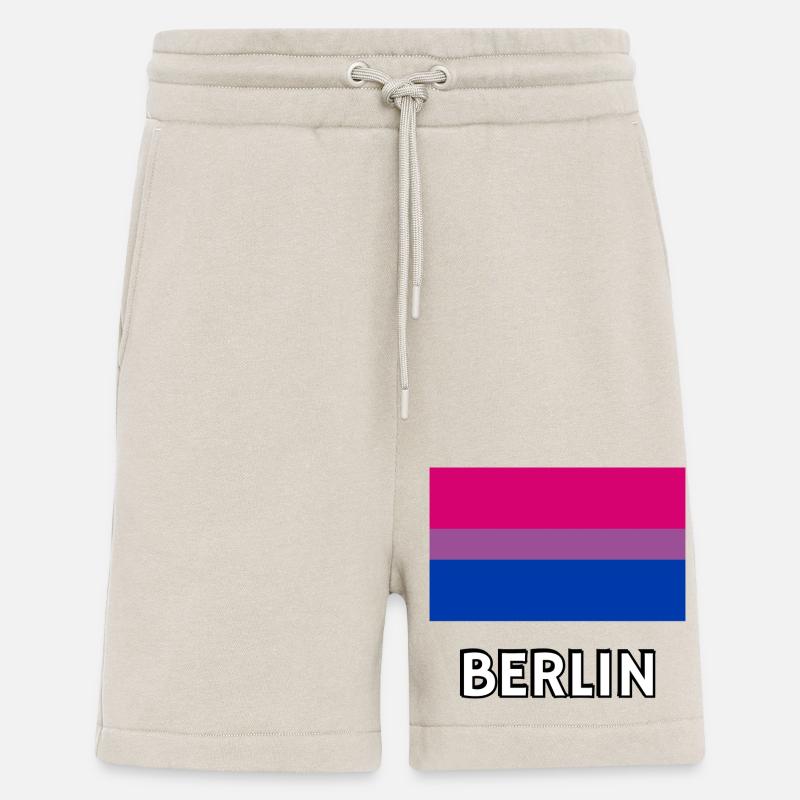 Bi Pride Flagge Berlin - Shorts - made by SPREAD - WARM CLAY
