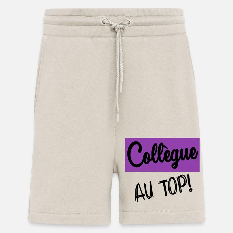 RETRAITE. RETRAITE. RETRAITEE. RETRAITE - Short bio décontracté fabriqué en UE - WARM CLAY