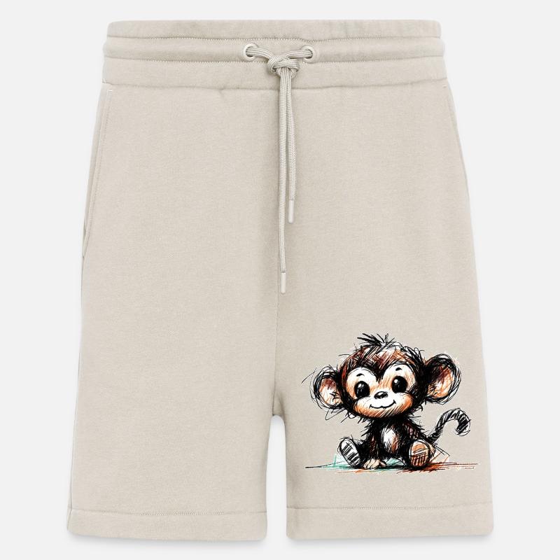 Äffchen - Shorts - made by SPREAD - WARM CLAY