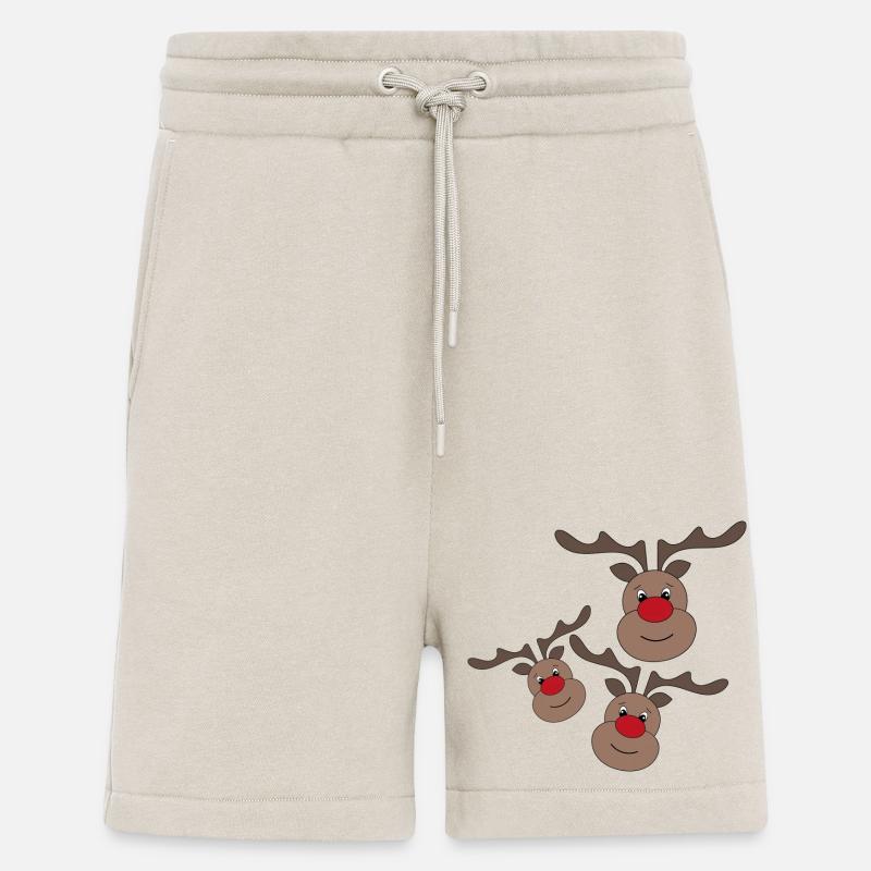Cadeaux drôles pour Noël - Short bio décontracté fabriqué en UE - WARM CLAY