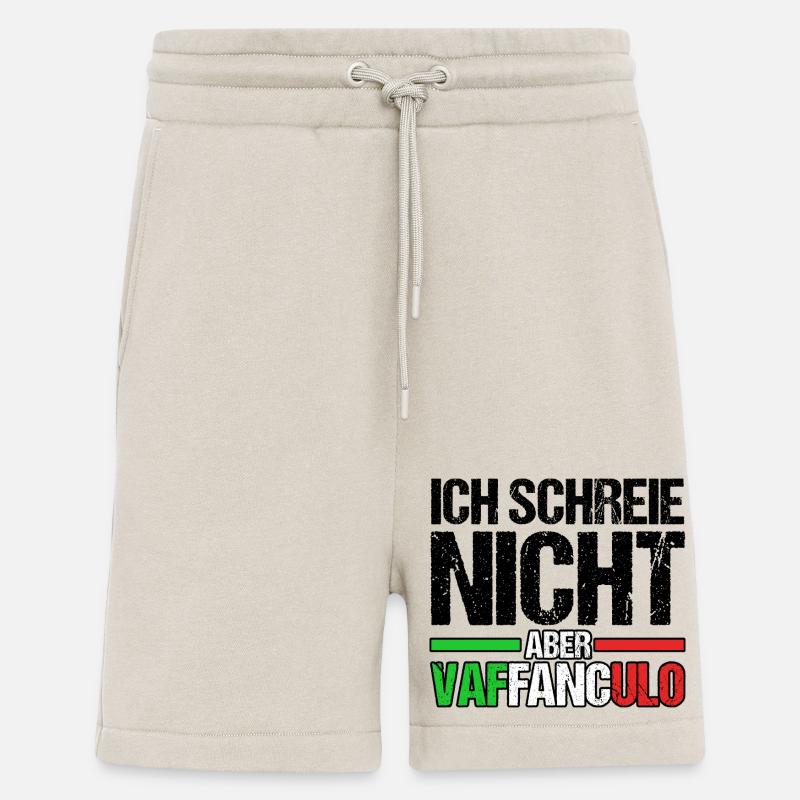 Italien Italiener Vaffanculo - Shorts - made by SPREAD - WARM CLAY